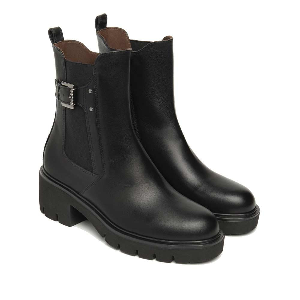 NEROGIARDINI Stivaletti NeroGiardini donna I514814D neri I514814D 100 SAGAR DECO NERO 