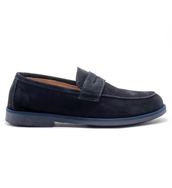 MARECHIARO Mocassini marechiaro uomo 7768 camoscio blu pe25 7768 CAMOSCIO BLU 