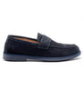 Marechiaro men's moccasins 7768 blue suede pe25