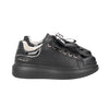 Tosca Blu Women's Chic SF2501 Black Bow Sneakers A25