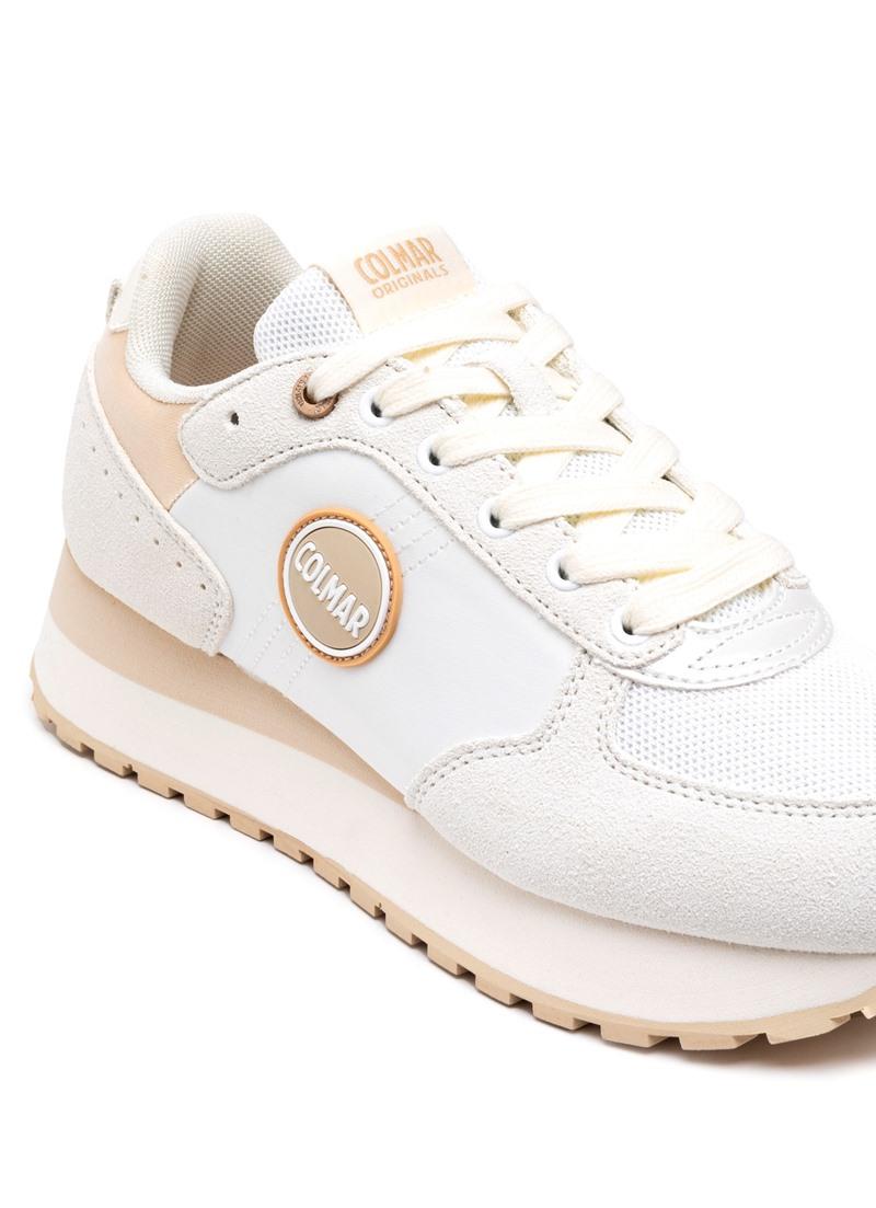 COLMAR Sneakers colmar donna travis authentic 12 white p25 TRAVIS AUTHENTIC 120 WHITE-LT GOLD 