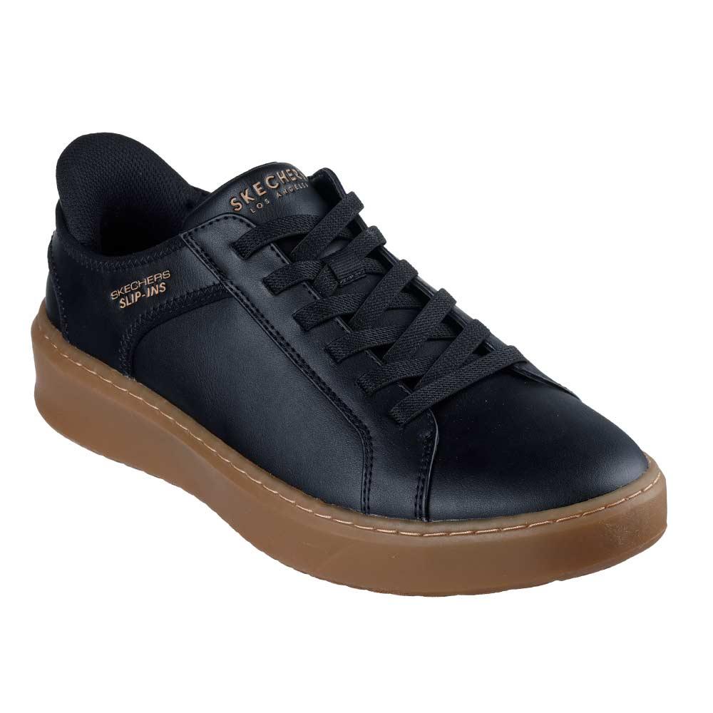 SKECHERS Sneakers Skechers uomo 183177 nero naturale 183177 BKNT DOUBLE VENTED 