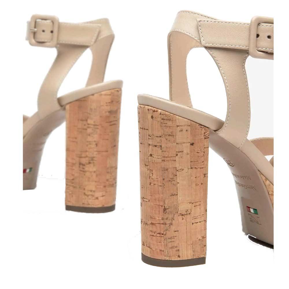 NEROGIARDINI Sandali NeroGiardini donna E410350D lino<BR/> E410350D 453 PANDORA LINO 