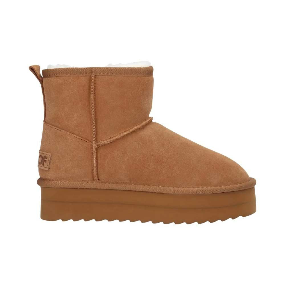 COLORS OF CALIFORNIA Stivaletti donna Color's of California Tan HC.SHEARPLA1 PLATFORM MID BOOT TAN 