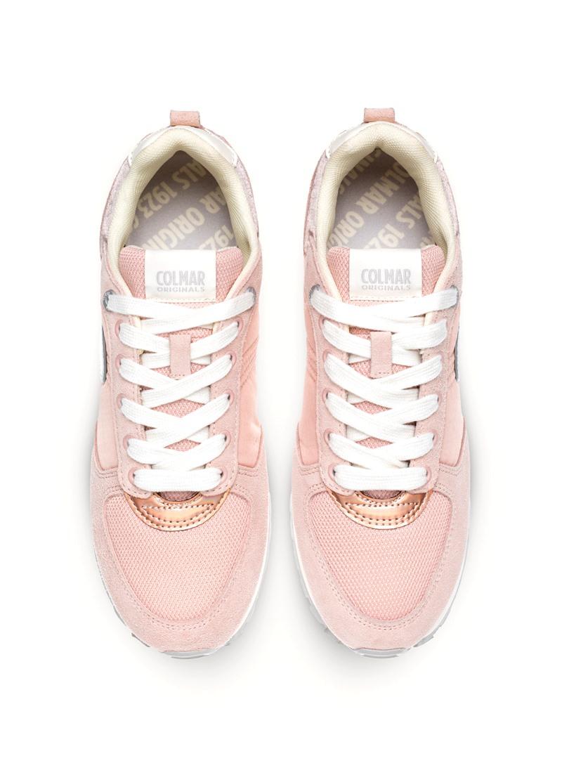 COLMAR Sneakers colmar donna travis authentic 12 cipria p25 TRAVIS AUTHENTIC 121 BLUSH PINK-SILVER 