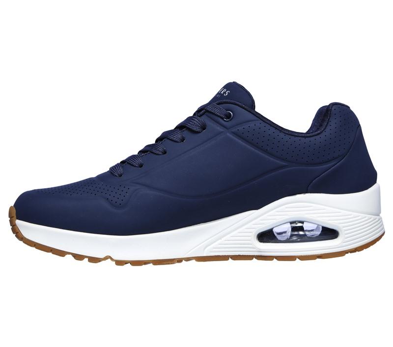 SKECHERS Sneakers Sketchers uomo uno stand on air  navy 52458 pe25 52458/NVY STAND ON AIR NAVY 