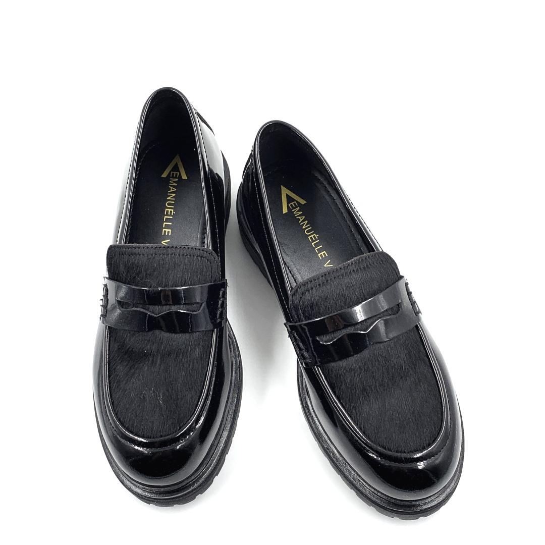 EMANUELLE VEE Mocassino emanuelle vee donna indira vernice 452m a25 452M-808-10 PACB BLA 