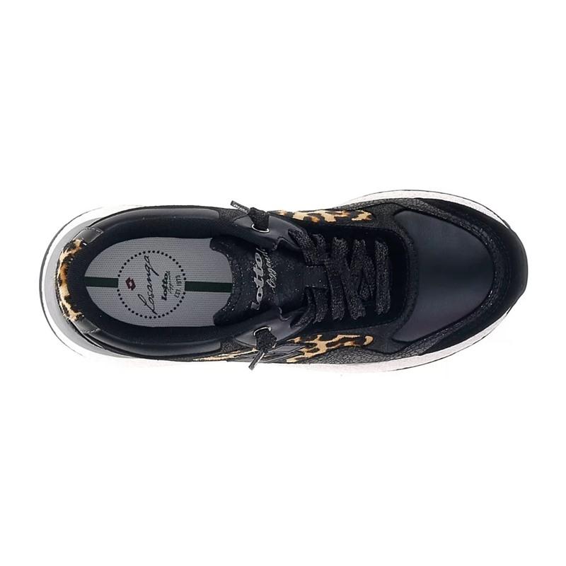 LOTTO sneakers lotto donna tokyo wedge leo w nere AI 221883 CS1 TOKYO WEDGE 