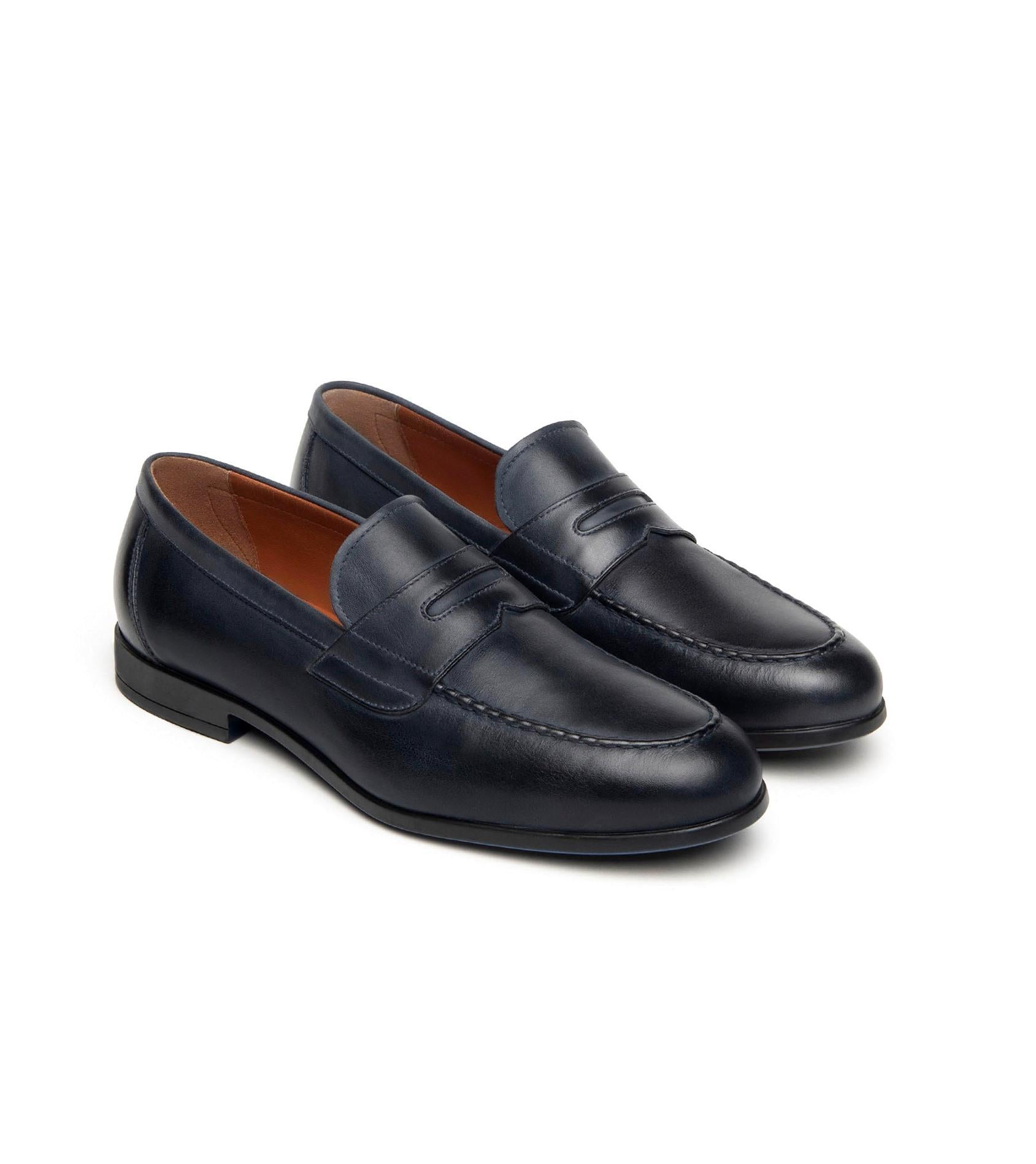 NEROGIARDINI Mocassino nerogiardini uomo E400162U neopolis blu PE25 E400162U 200 NEAPOLIS BLU 