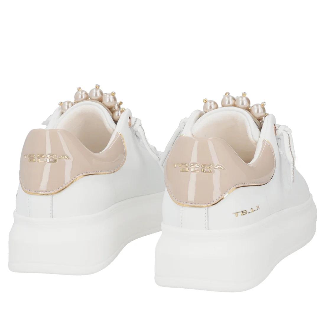 TOSCA BLU Sneakers tosca blu donna chic sf2501 perla 25 SF2501S007 05E PERLE BIANCO/BEIGE 