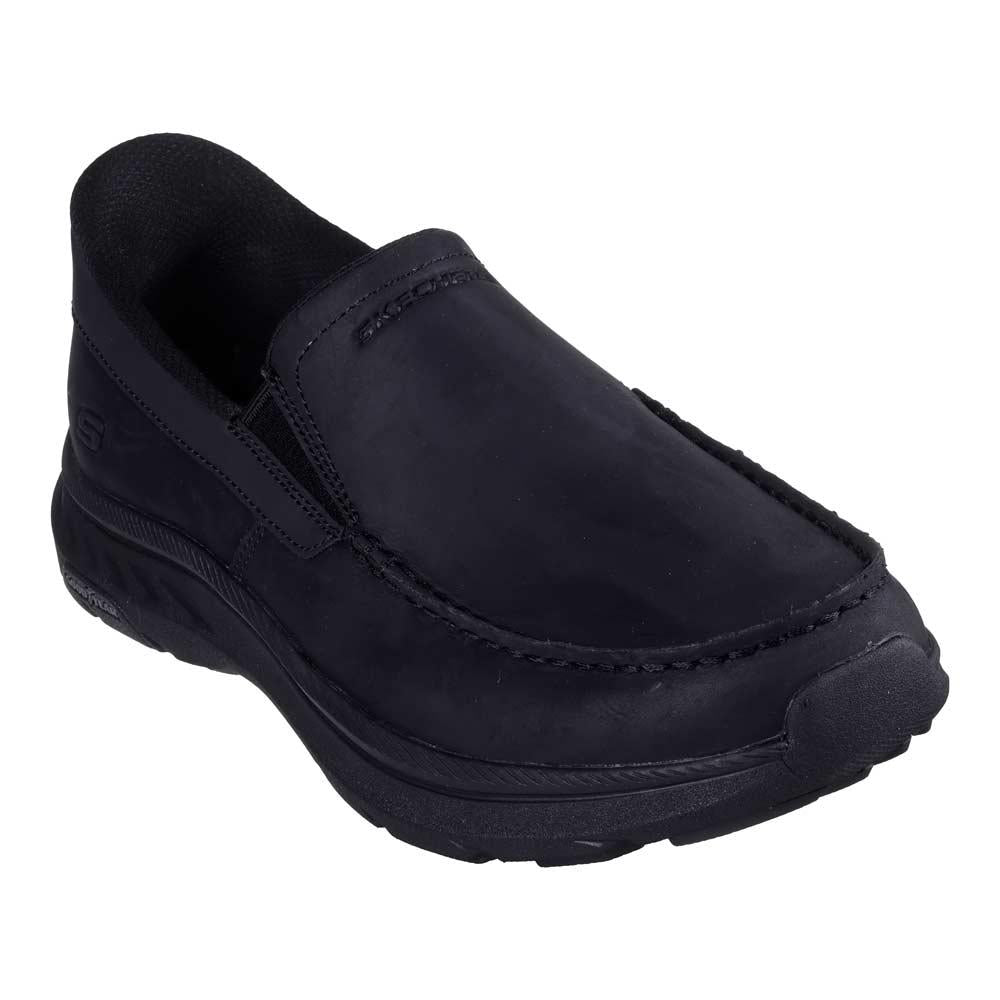 SKECHERS Mocassini Skechers uomo 205587 neri 205334 BBK OSGOOD 