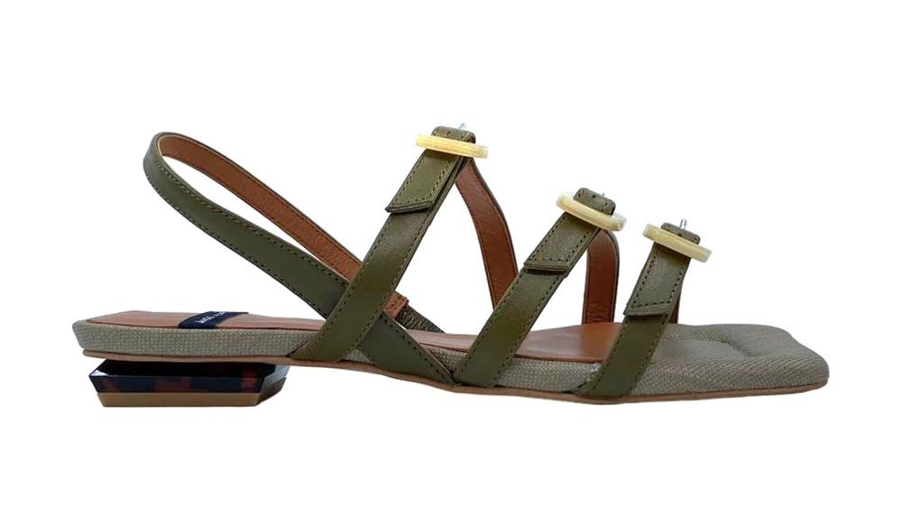 ANGEL ALARCON Sandali Valleverde donna 24038 kaki 24038 CRIM KAKI 