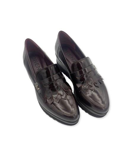 LORENZO MARI Mocassino lorenzo mari donna clea 02 venice mogano A25 CLEA 02 VENICE MOGANO 