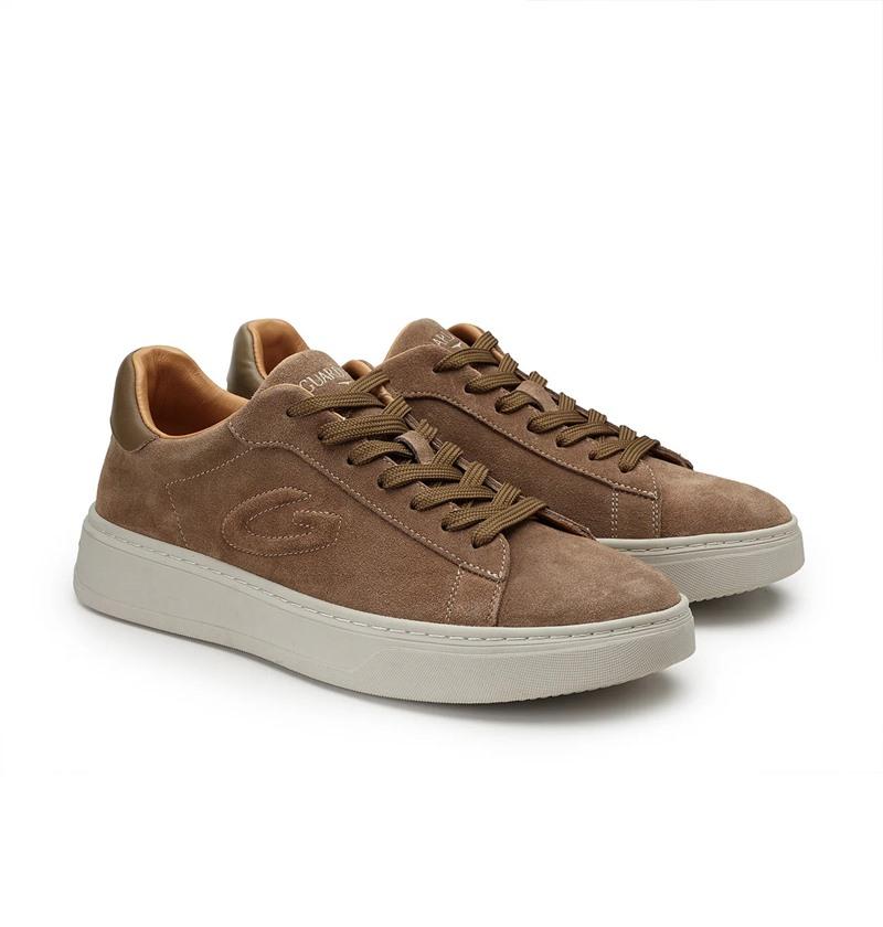 GUARDIANI Sneakers guardiani uomo new era 318100 taupe AI AGM318100 SUEDE TAUPE 