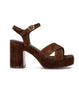 Sandali Janet & Janet donna J650 marrone