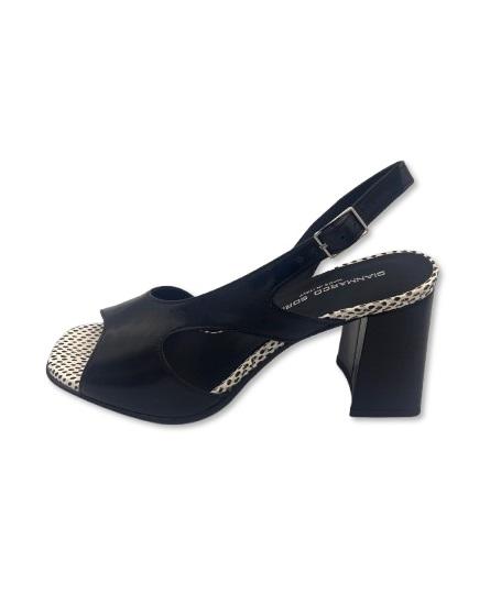 GIANMARCO SORELLI Sandali gianmarco sorelli donna 2062 flex verlux pe25 2062/FLEX VERLUX NERO 