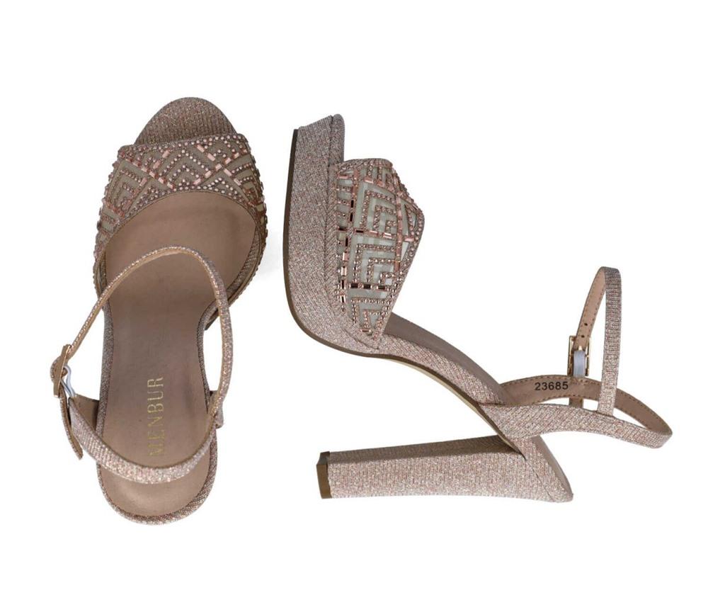 MENBUR Sandali Menbur donna Cassiopeia 23685 oro rosa 23685 0038 ORO ROSA 