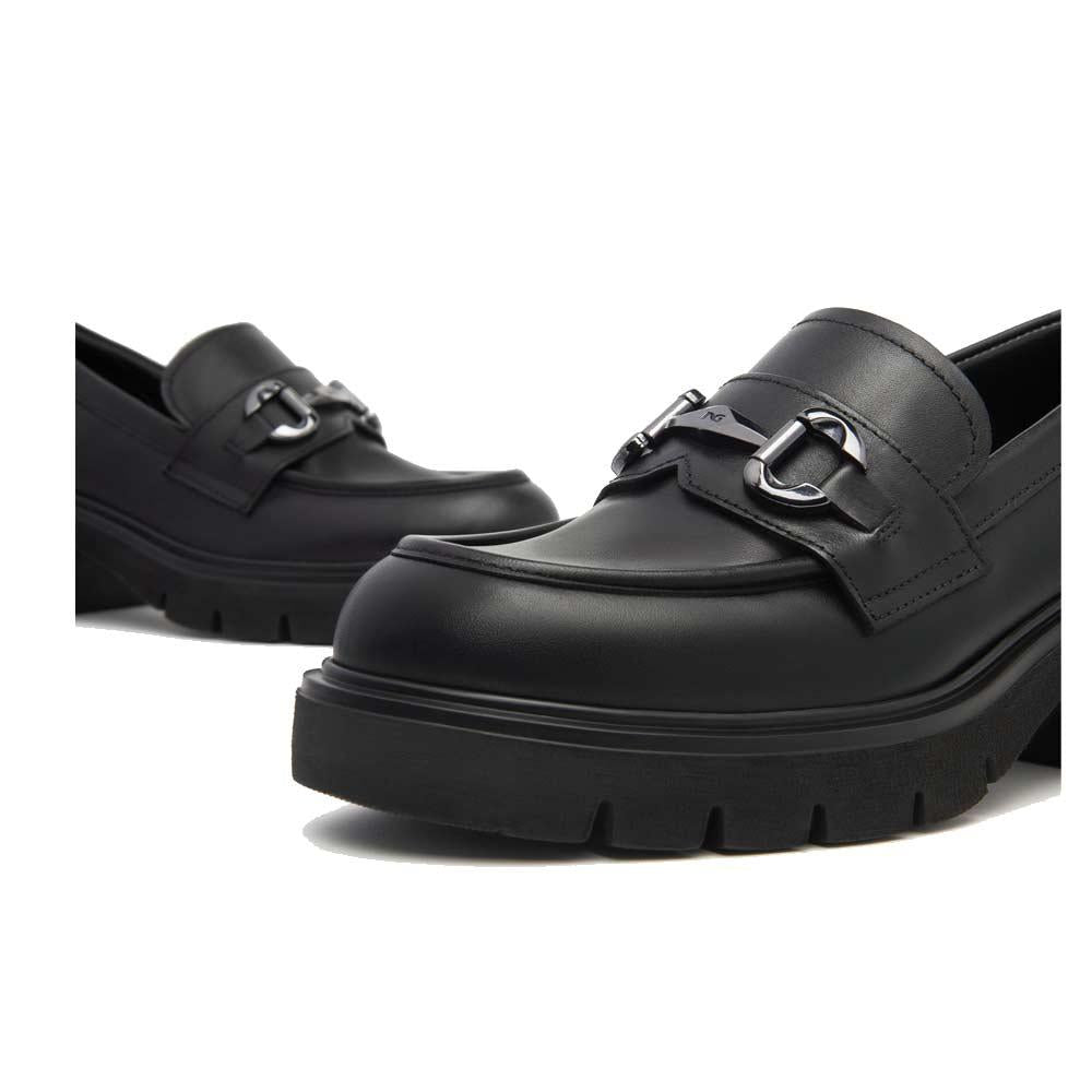 NEROGIARDINI Mocassini NeroGiardini donna I513980D neri I513980D 100 GUANTO NERO 