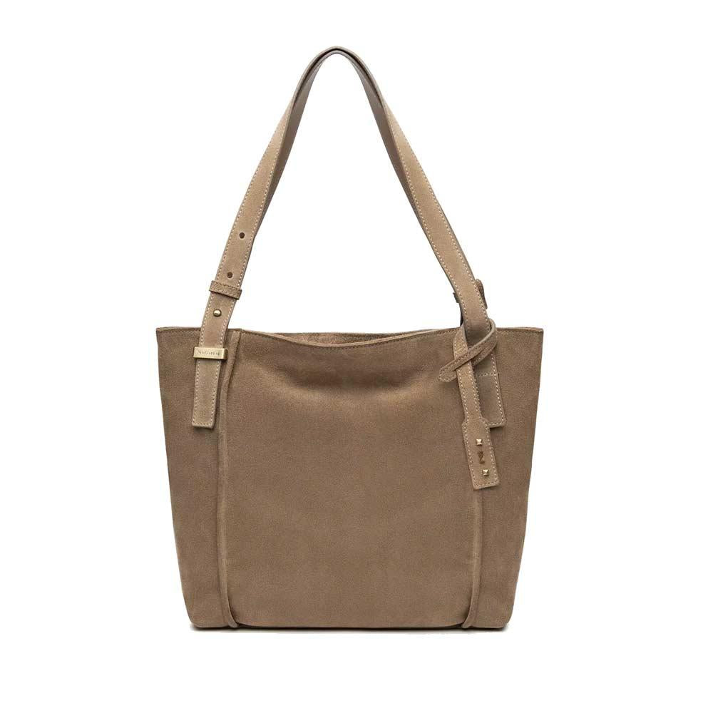 NEROGIARDINI BORSE Borsa donna NeroGiardini I544040D argilla I544040D 331 VELOUR ARGILLA 