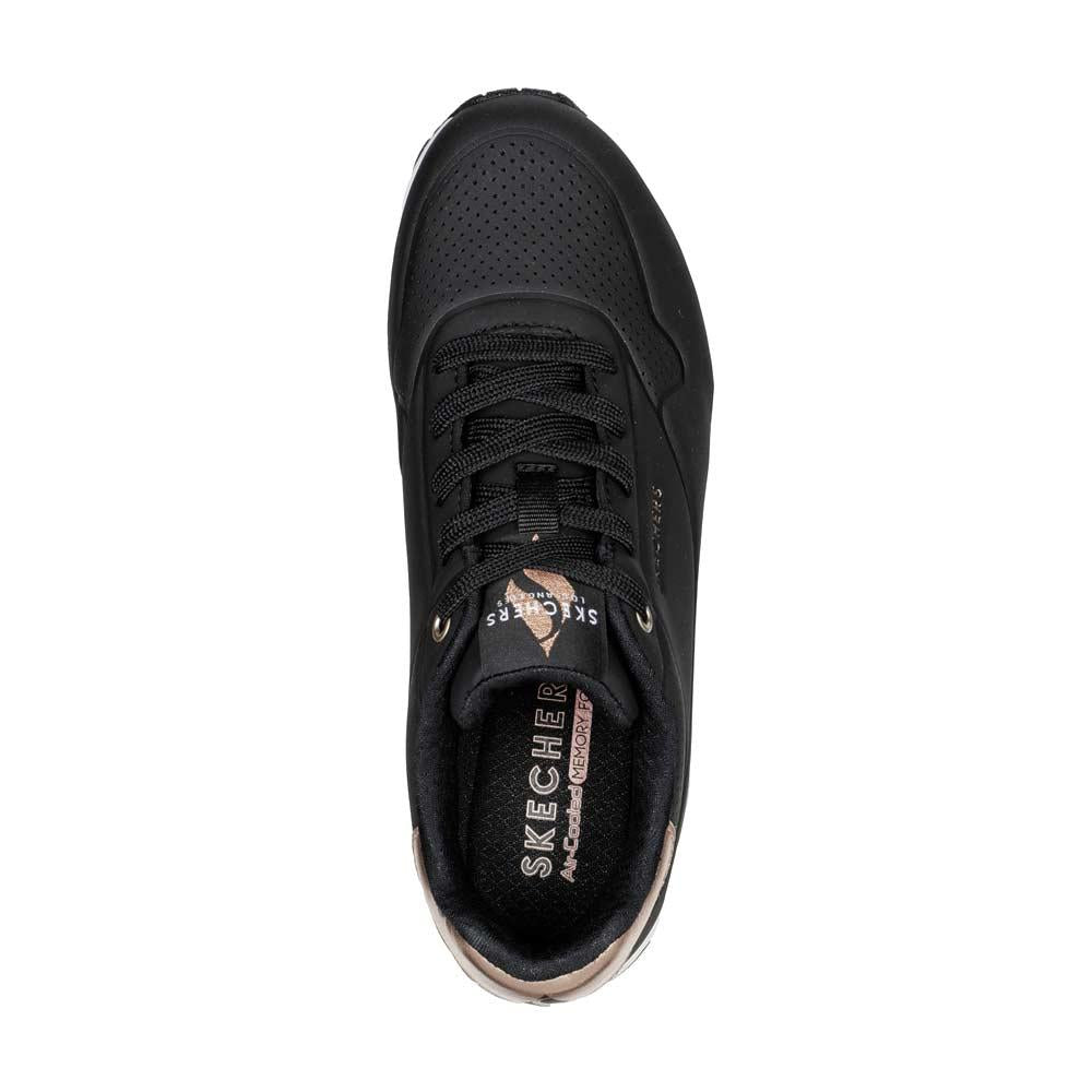 SKECHERS Sneakers Skechers donna 177094 nere 177094 BBK GOLDEN AIR 