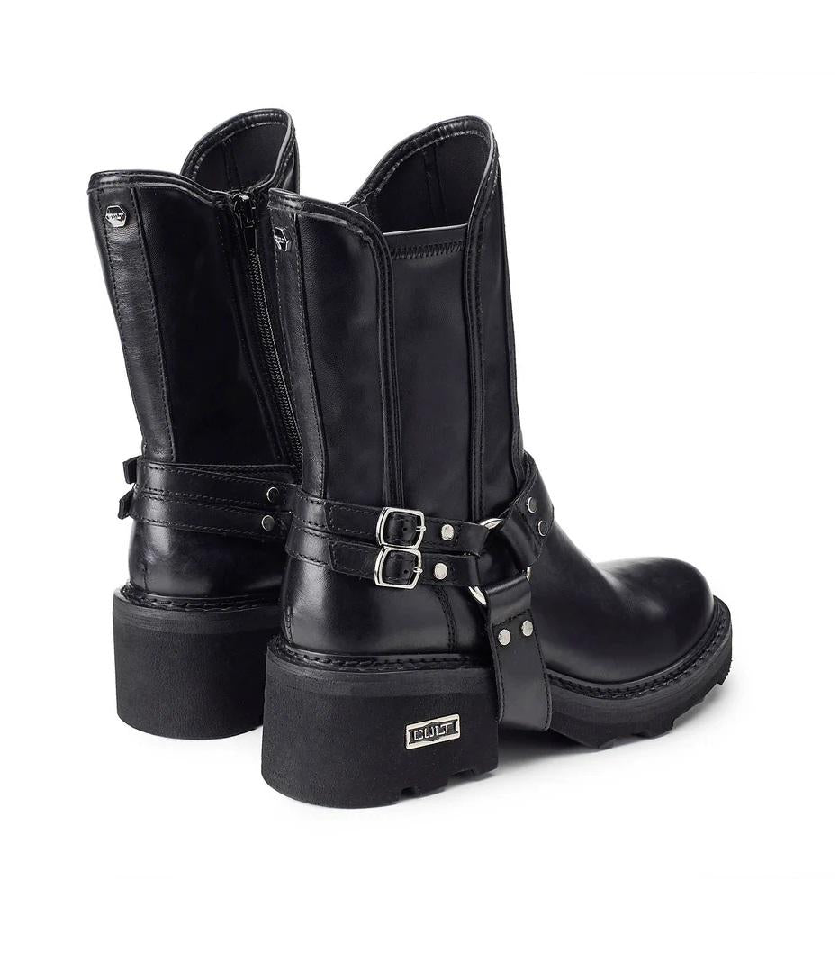 CULT Anfibi Cult donna grace 4311 clw pelle A24 CLW431100 LEATHER BLACK 