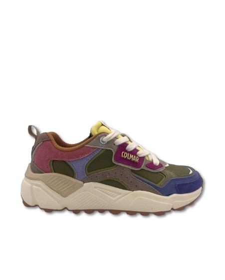 COLMAR Sneakers colmar donna garner flashy 125 military green multi A25 GARNER FLASHY 125 MILITARY GREEN MULTICOLOR 