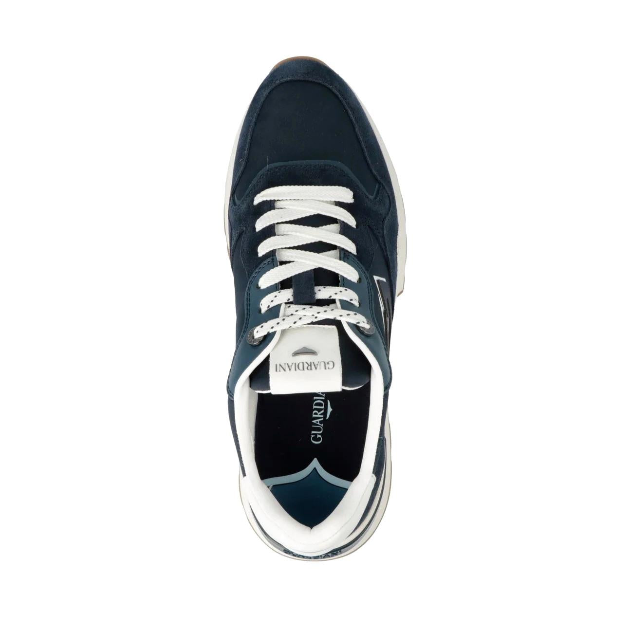 GUARDIANI Sneakers guardiani uomo levante gm61032 navy GM61032A 016 LEVANTE NYLON 