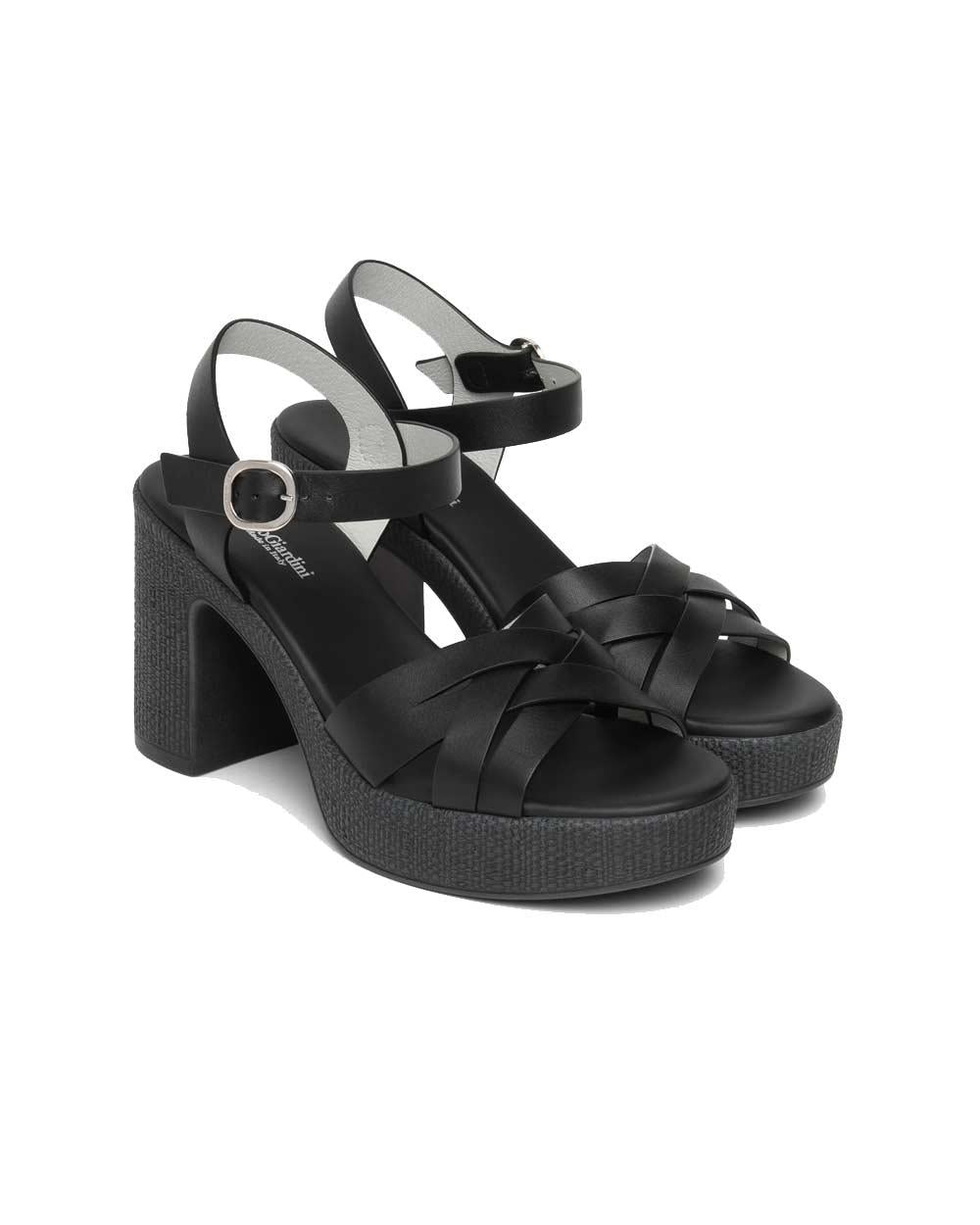NEROGIARDINI Sandali NeroGiardini donna E617010D nero E617010D 100 TAMIGI NERO 