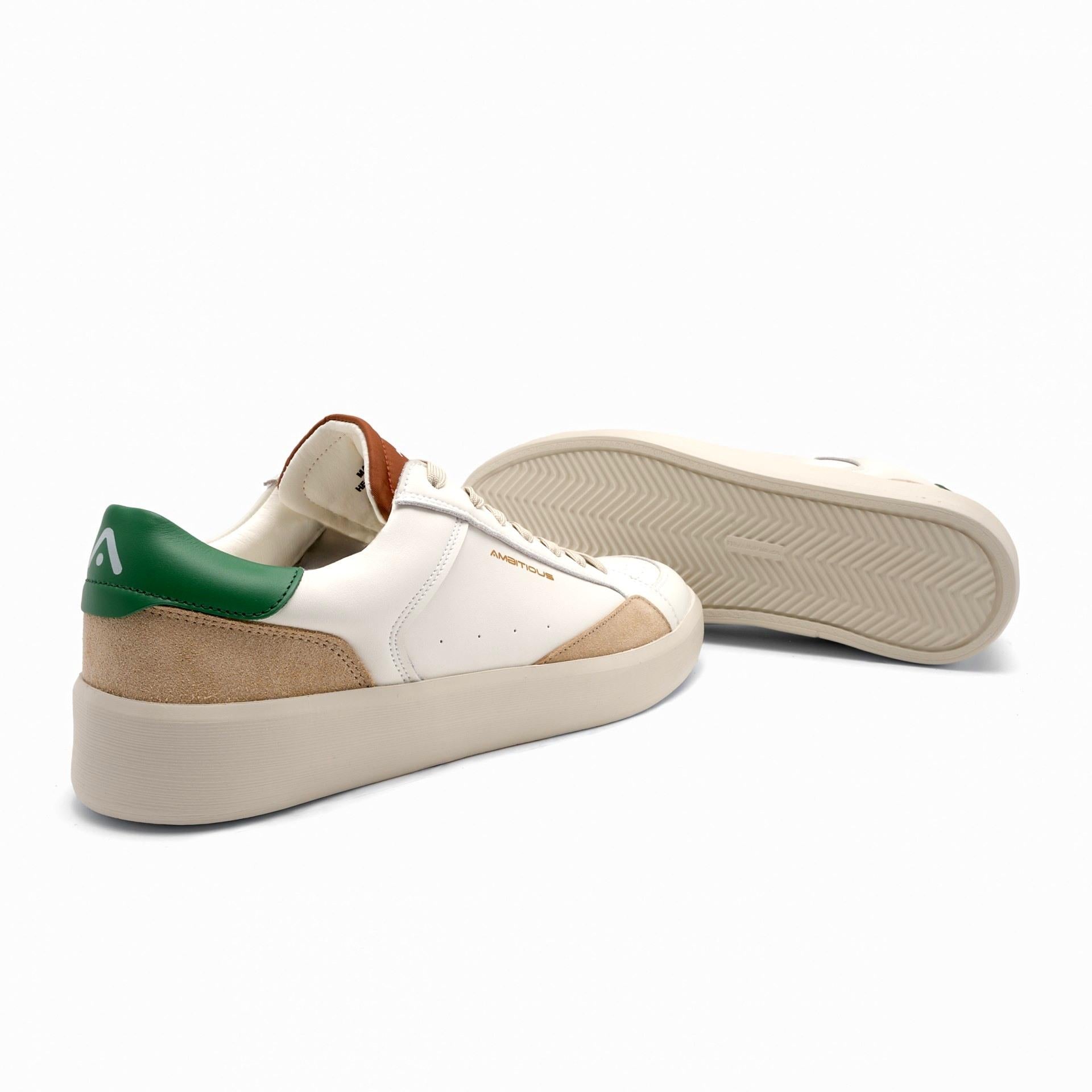 AMBITIOUS sneakers ambitious uomo brixton 14323t offwhite 14323 T3451AM BRIXTON 