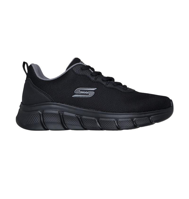 SKECHERS Sneakers Sketchers uomo bobs sport b flex icy edge black 118109 pe25 118109/BBK BLACK BOBS FLEX 