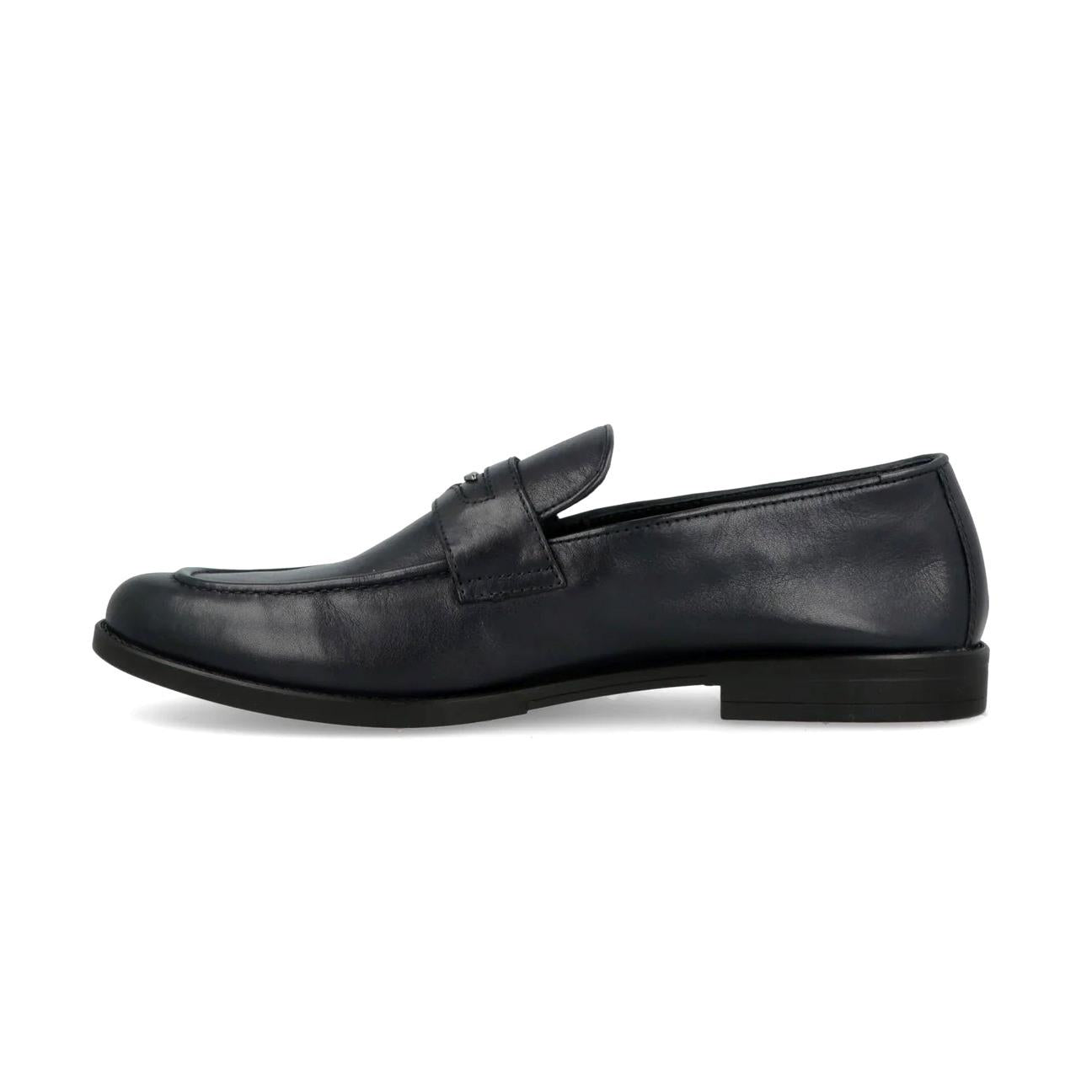 GUARDIANI Mocassini guardiani uomo elio moc navy GM61022A 016 ELIO MOC 