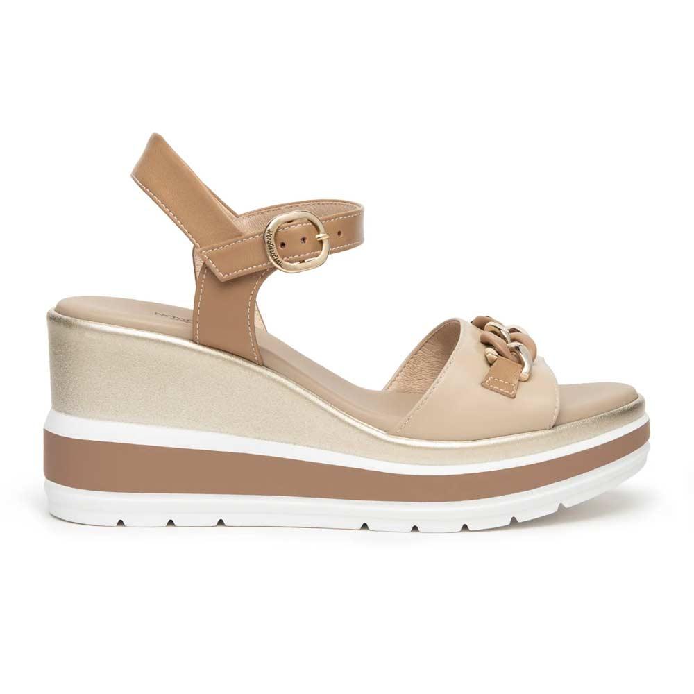 NEROGIARDINI Sandali NeroGiardini donna E410530D lino<BR/> E410530D 453 PANDORA LINO 