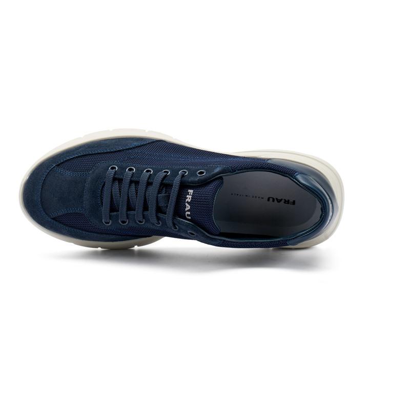 FRAU Sneaker frau uomo 09x8 blu suede tecno p25 09X8 TECNO BLU 