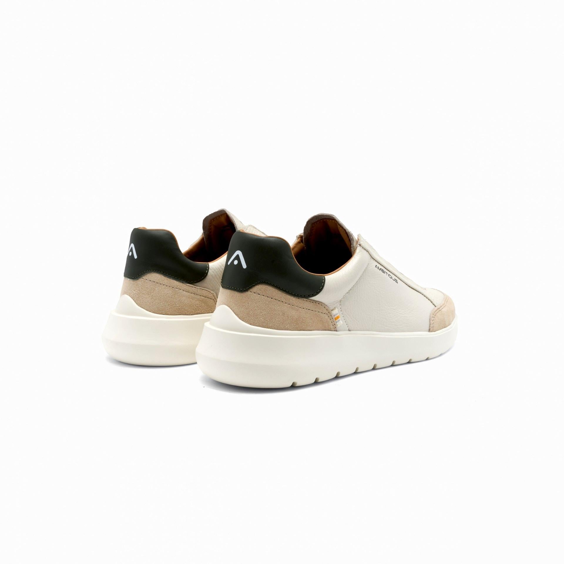 AMBITIOUS sneakers ambitious uomo hover slip on 13721a beige 13721A 7333AM HOVER 