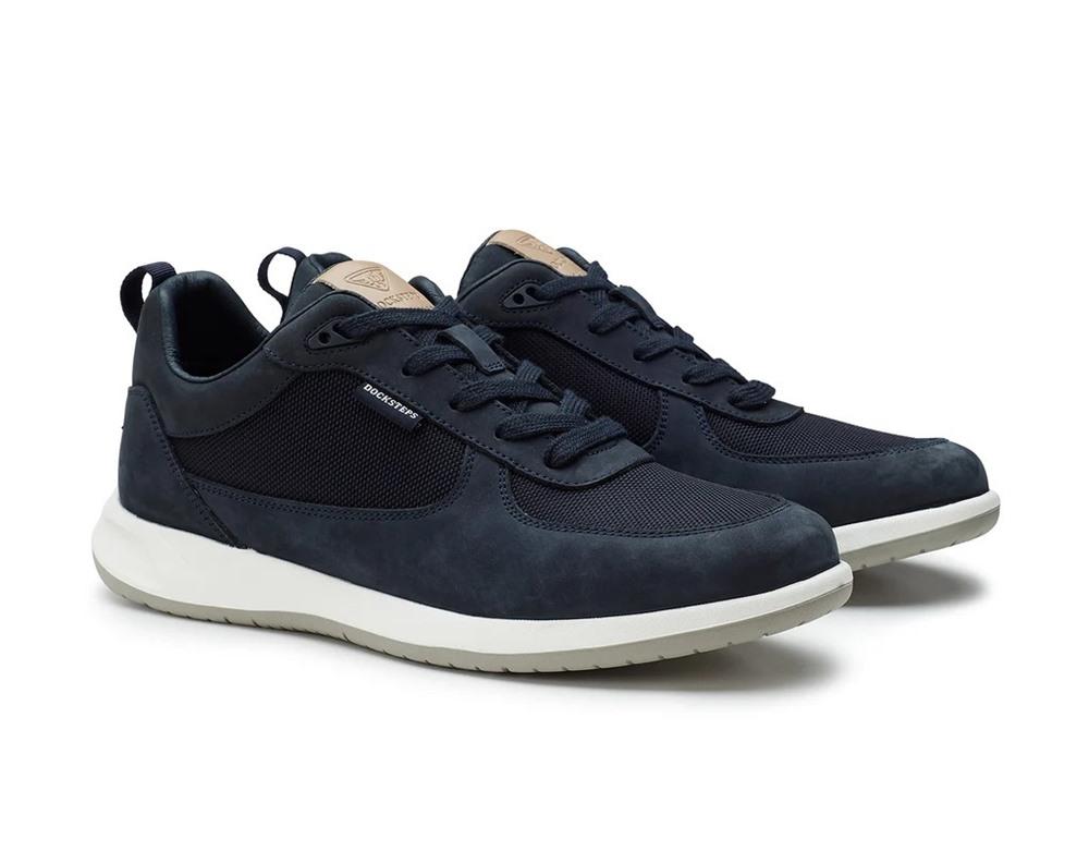 DOCKSTEPS Sneakers Docksteps uomo Casual DSM151802 blu DSM151802 1518 NABUK / CORDURA NAVY 