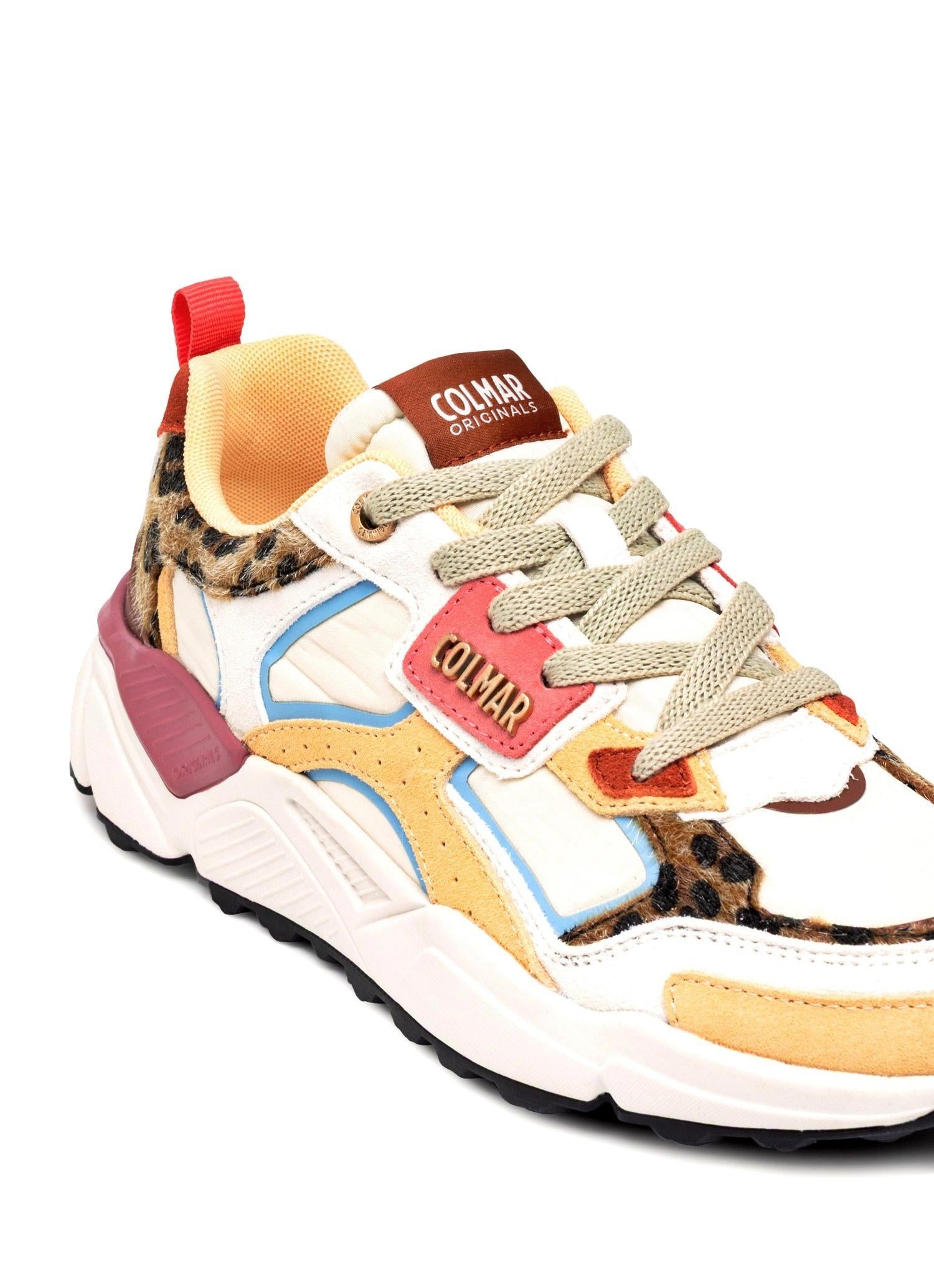 COLMAR Sneakers colmar donna garner wild 075 multicolor GARNER WILD 075 OFF WHITE-MULTICOLOR 