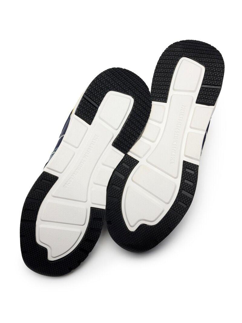 BLAUER Sneakers blauer uomo s5ray01 nyn navy yellow pe25 S5RAY01/NYN NYLON NAVY/YELLOW 