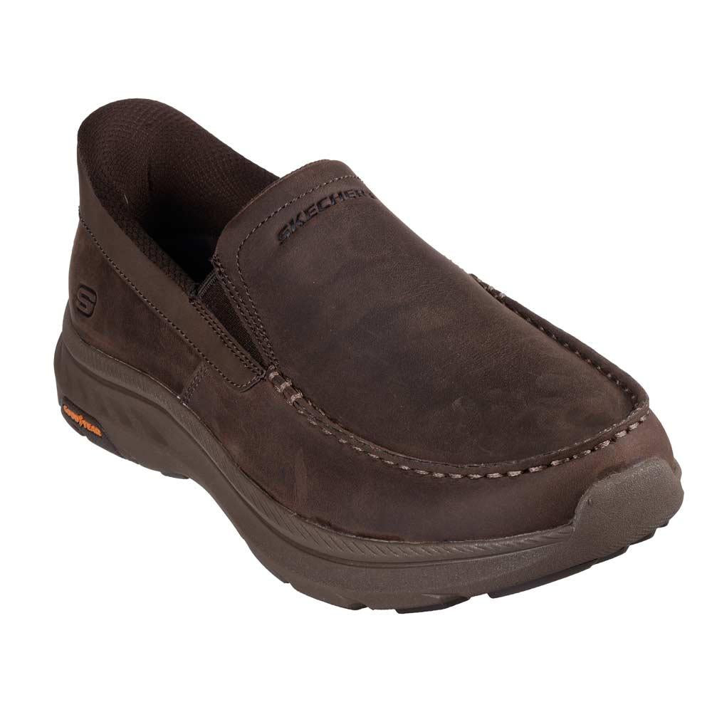 SKECHERS Mocassini Skechers uomo 205587 marroni 205334 COC OSGOOD 