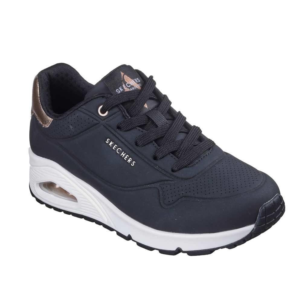 SKECHERS Sneakers Skechers donna 177094 nere 177094 BBK GOLDEN AIR 