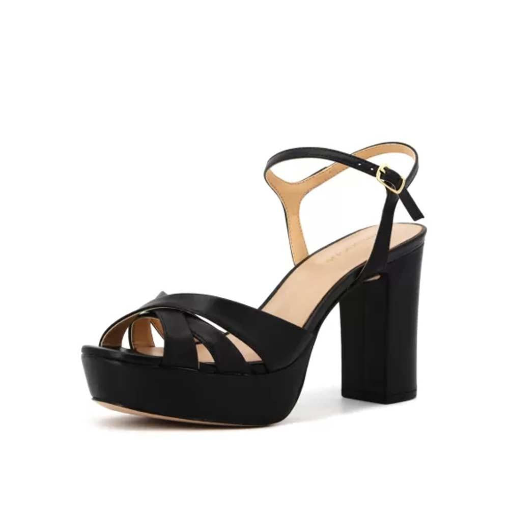 MISS UNIQUE Sandali Miss Unique donna 49806 neri preto<BR/> 49806 VENETO PRETO 