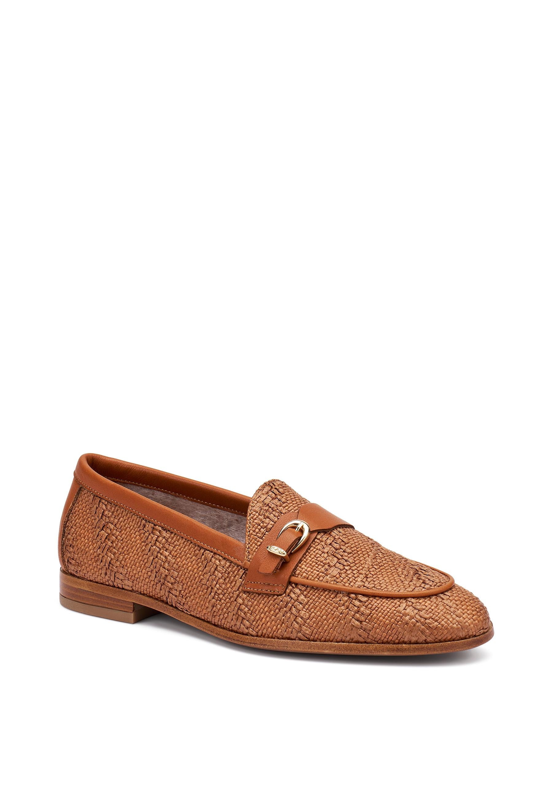 FRAU Mocassino frau donna 94F5 EAR CARAMELLO rafia 94F5 EAR CARAMELLO 