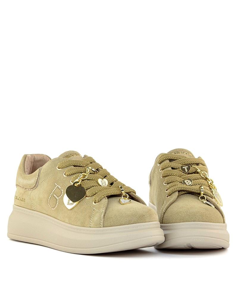 TOSCA BLU Sneakers tosca blu donna chic cuore beige a25 SF2501S014 C05 CUORE TB BEIGE 