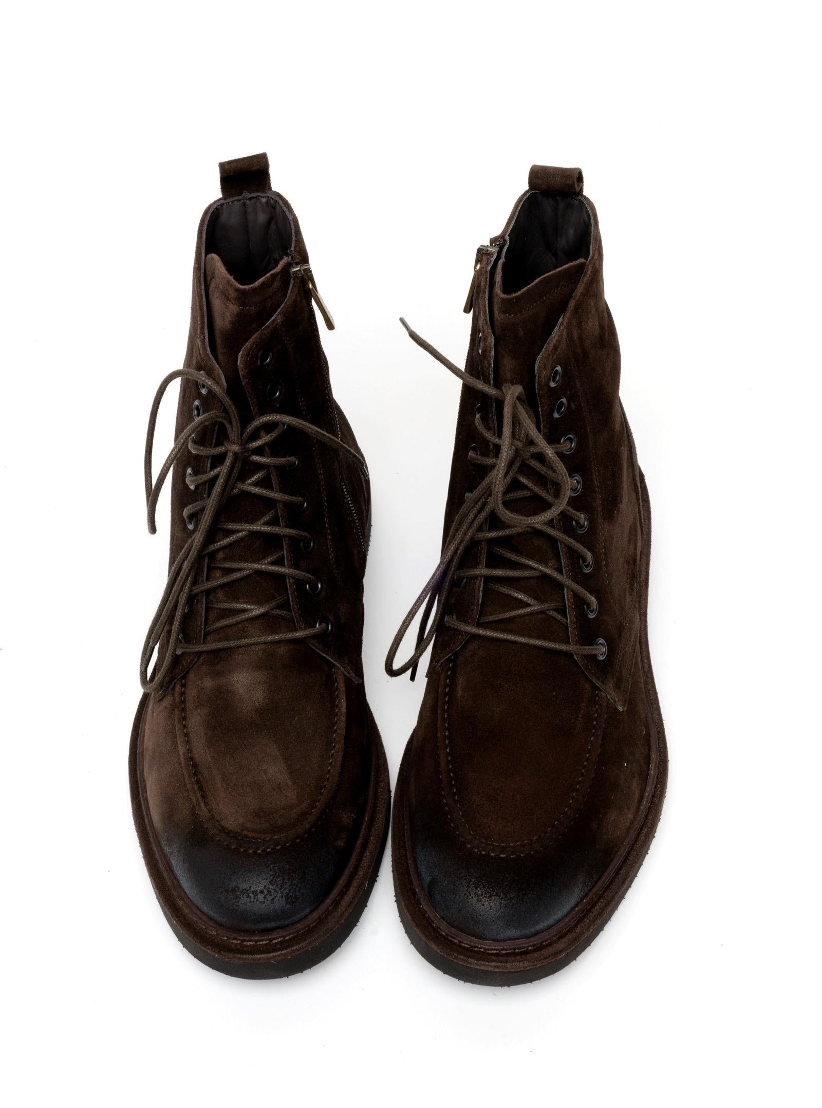 MARECHIARO Stivaletto marechiaro uomo 7765 moro a25 7765 CAMOSCIO TDM 