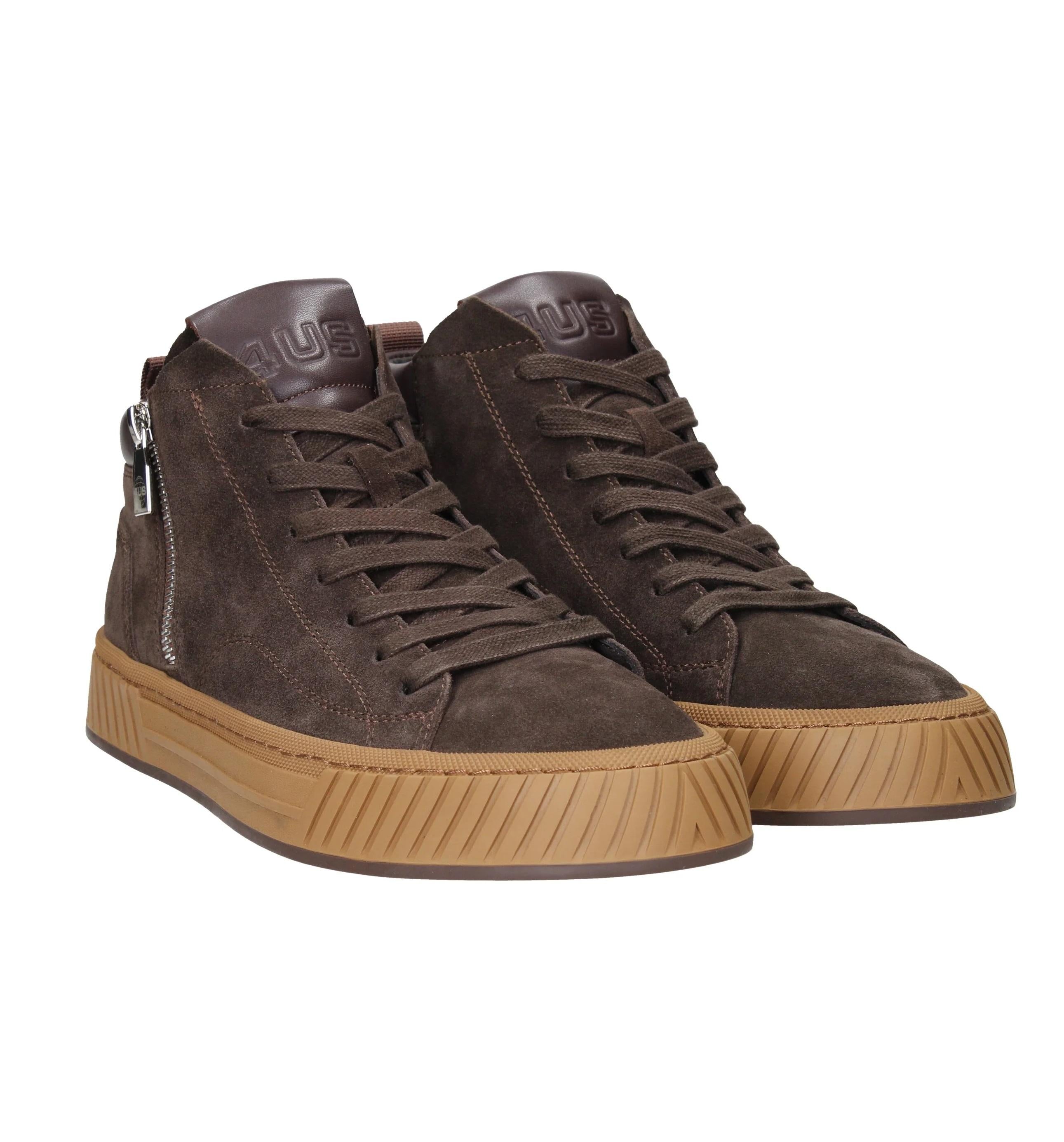 PACIOTTI 4US Sneakers paciotti 4us sportday d003 05 coffe AI SPORTDAY D-003-05 VELOUR COFFE 