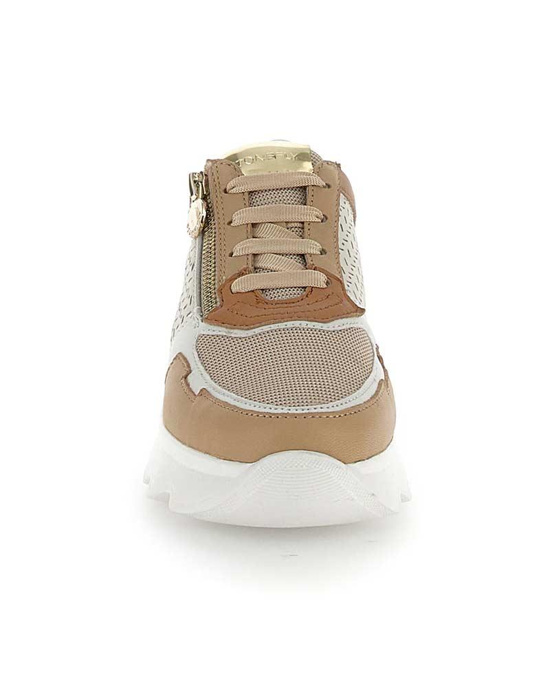 STONEFLY Sneakers Stonefly donna Spock 40 220905 beige in 220905 AQ6 SPOCK 40 NAPPA 