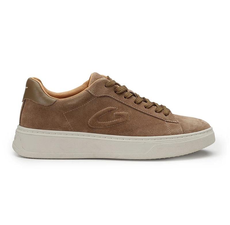 GUARDIANI Sneakers guardiani uomo new era 318100 taupe AI AGM318100 SUEDE TAUPE 