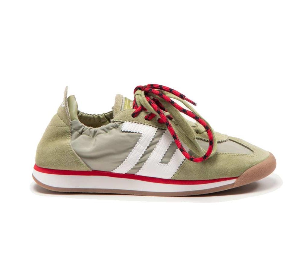 BACK70 Sneakers Back70 donna Rocket verde 108035 000022 ROCKET 111 COTTON 