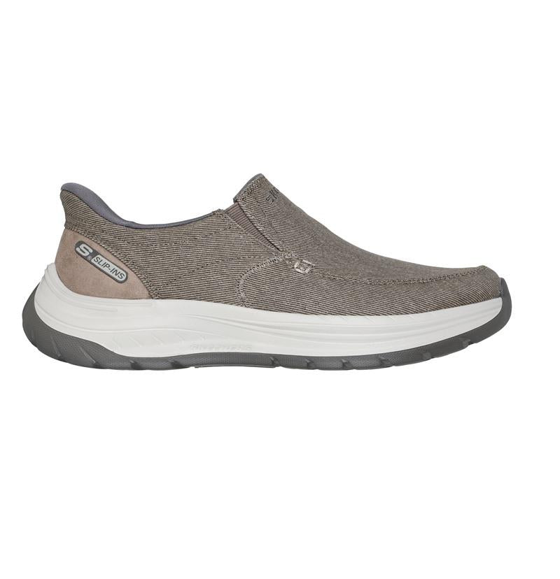 SKECHERS Sneakers Skechers uomo decklan gulliver taupe pe25 205356 DECKLAN GULLIVER TAUPE 