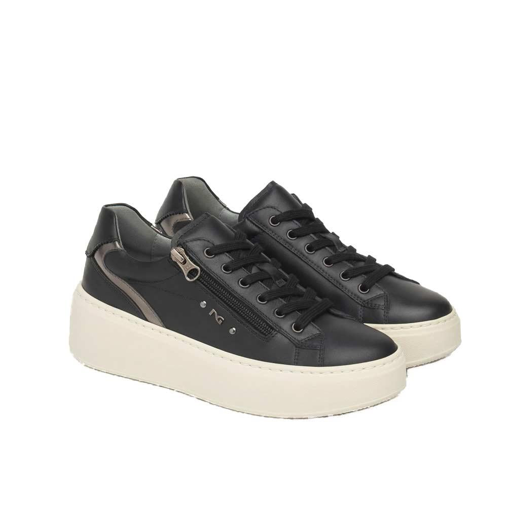 NEROGIARDINI Sneakers NeroGiardini donna I514212D nere I514212D 100 GUANTO NERO 