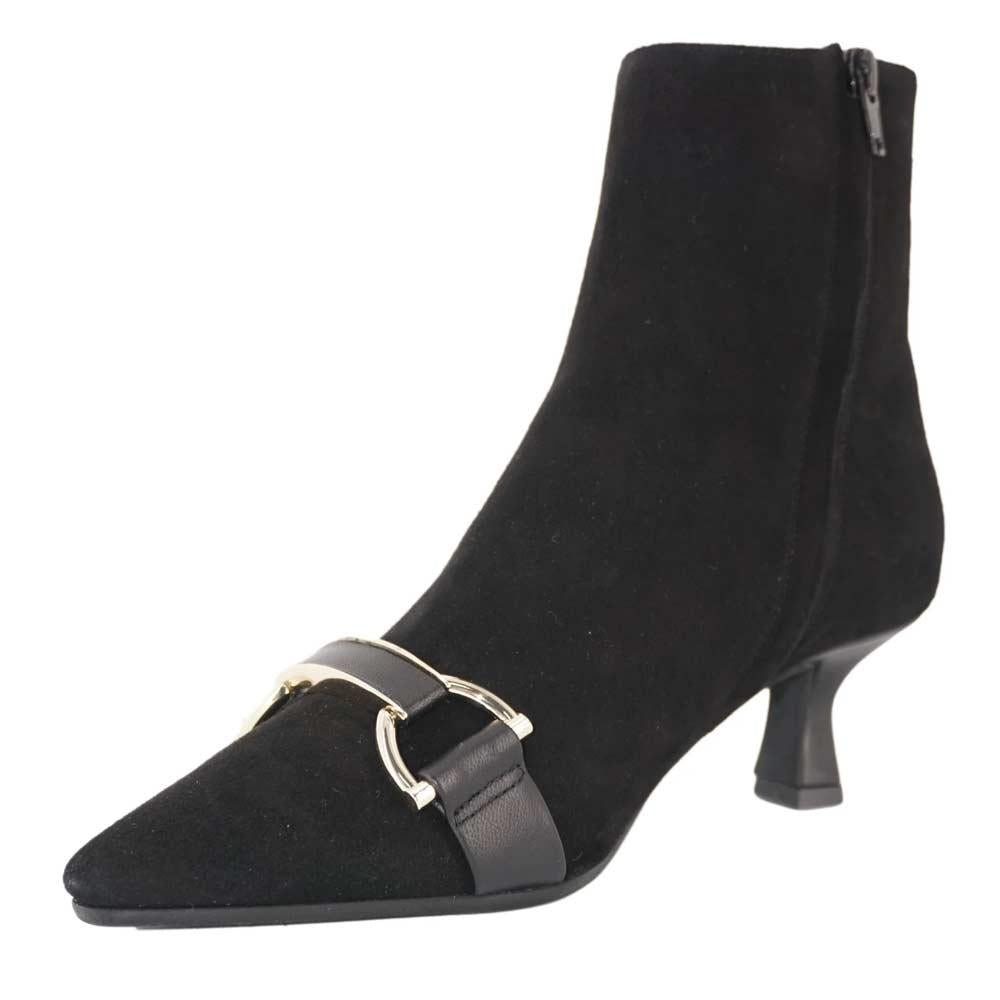 FRAU Tronchetti Frau donna 64A6 neri<BR/> 64A6 CAMOSCIO NERO 